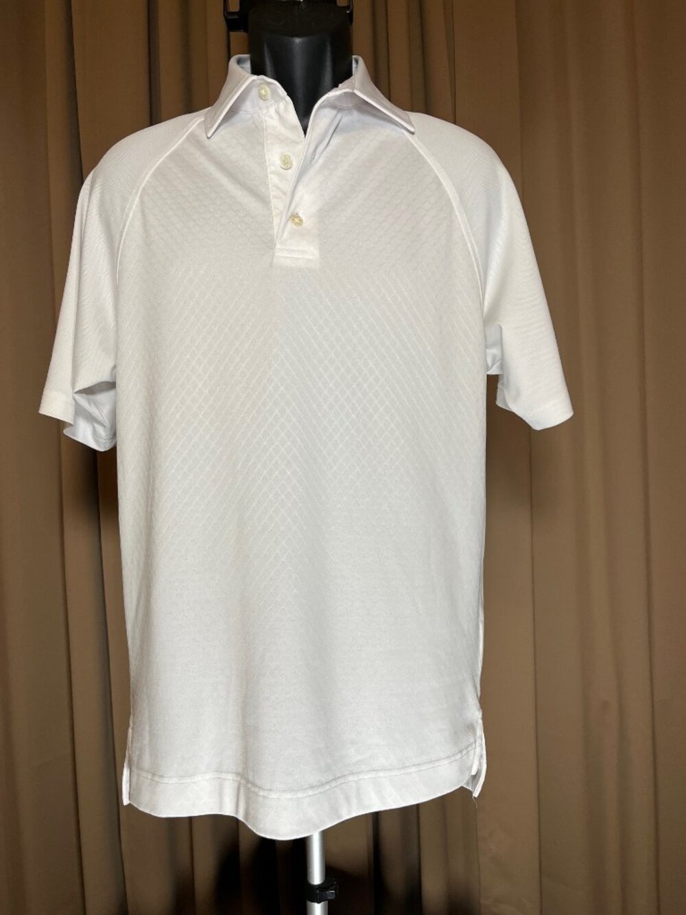 Men's (FJ) FootJoy golf shirt -small preowned long cut